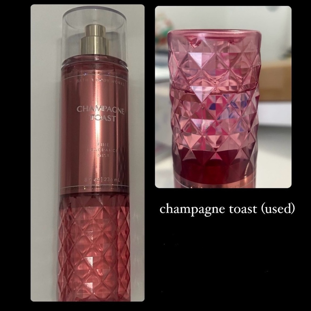 Champagne toast from bath and body works, used.